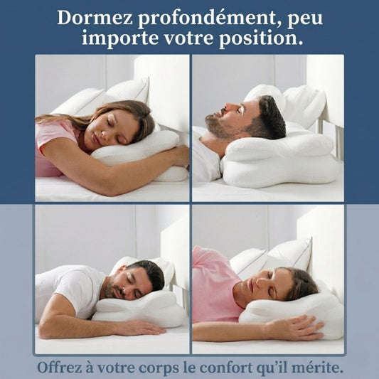 Oreiller Yorea Cloud-6 — détail housse